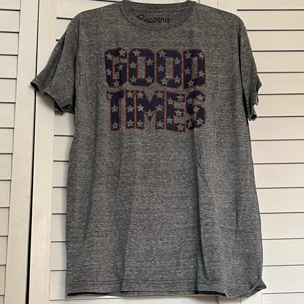 Good Times Tshirt Stars and Stripes